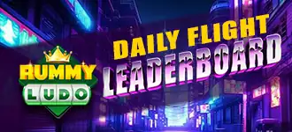 RummyLudo Official Daily Flight Leaderboard